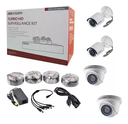 Kit Análogo 2mp Dvr 4ch 2domo+2 Bala + 1tb Hikvision - Instalación Incluida