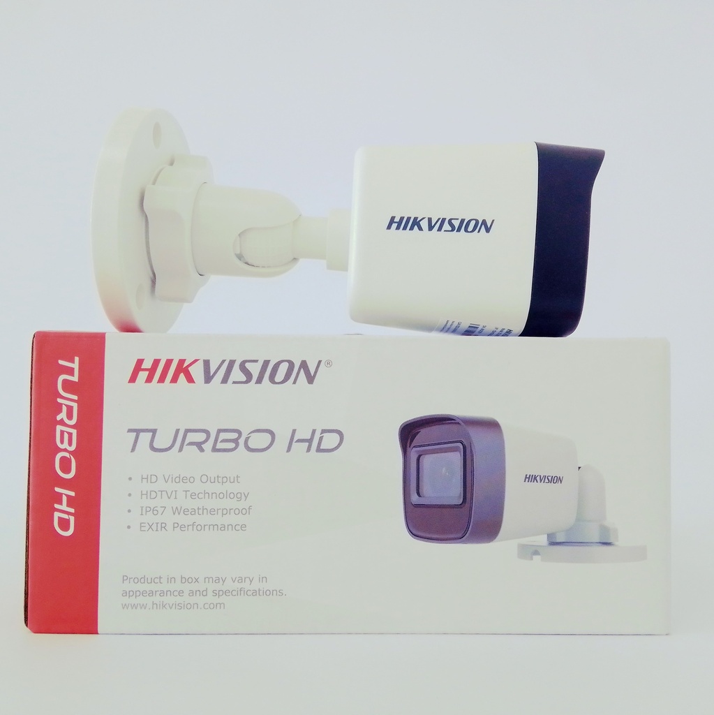 Camara TVI 2MP IR20M Plast DS-2CE16D0T-EXIPF 2.8mm Hikvision