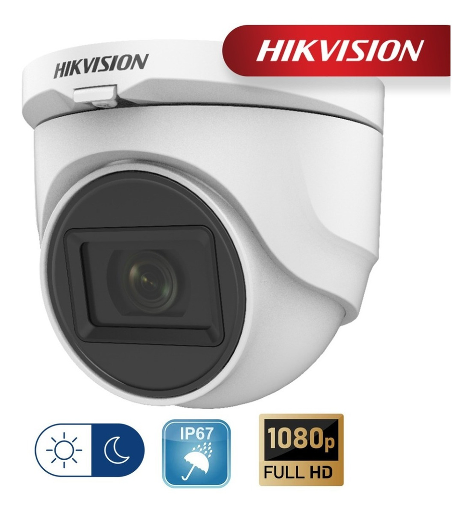 Camara Domo 2mp Ir20m Ds-2ce76d0t-eximf 2.8 In/out Hikvision