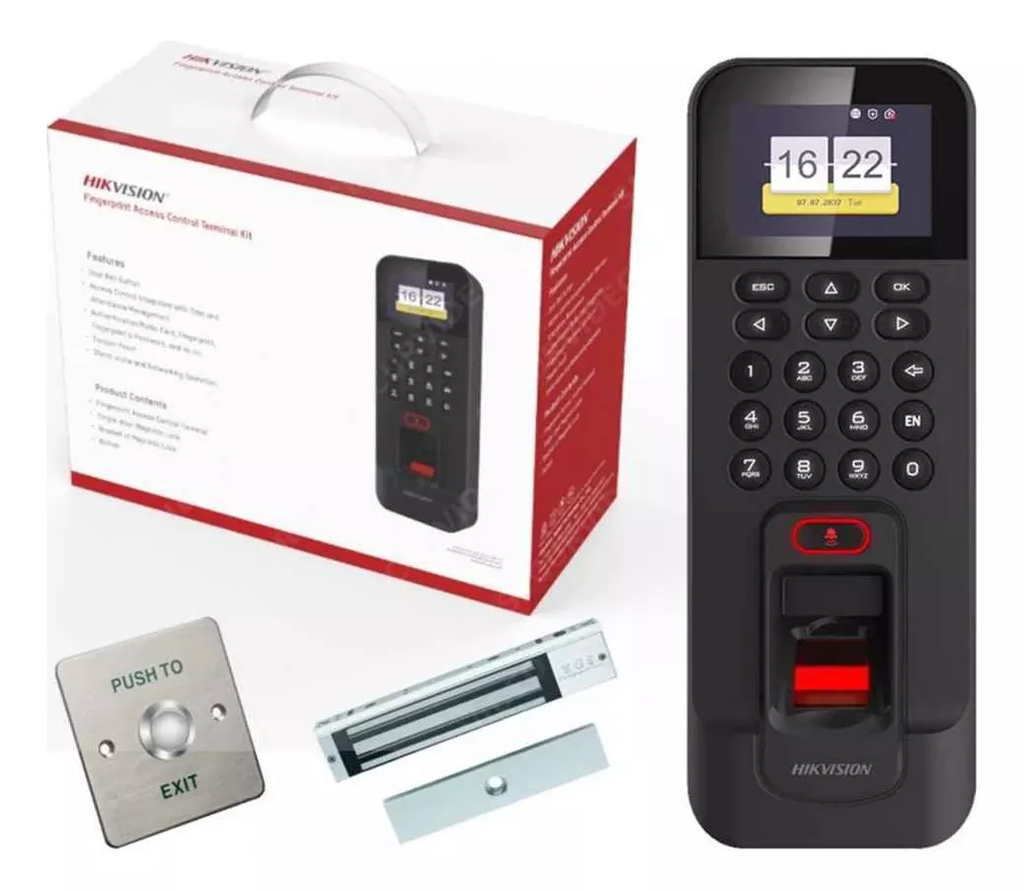 Kit Control De Acceso Compatible Con App Ds-kas261 Hikvision