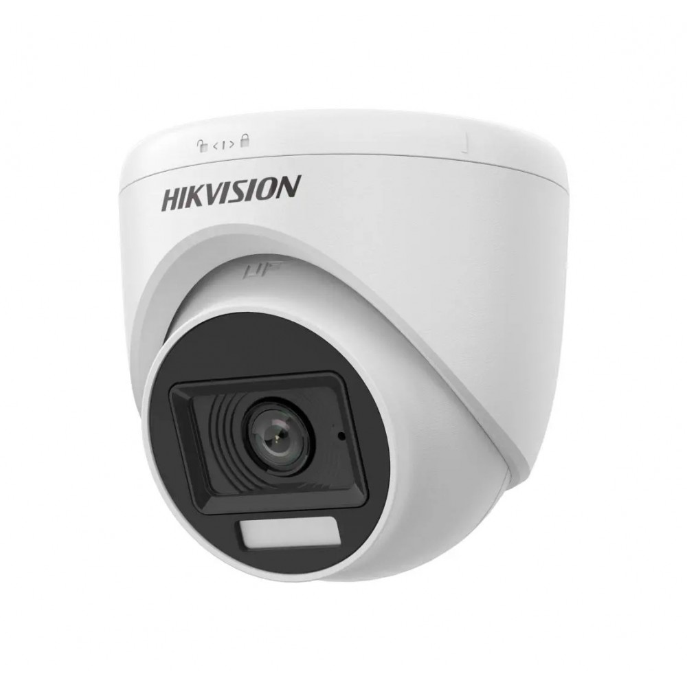 Turret TVI 2MP Smart Dual Light 20m DS-2CE76D0T-EXLPF 2.8mm Hikvision
