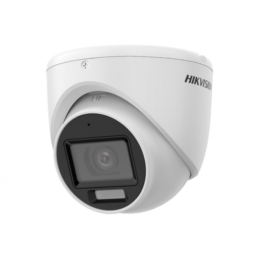 Turret TVI 4K IR30M Smart Dual Light      DS-2CE76U0T-LMF 2.8mm Hikvision