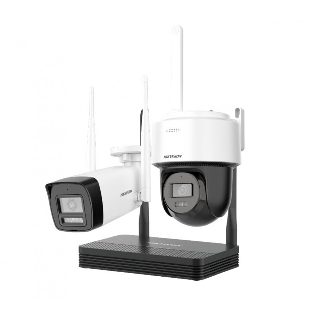 EasyLink Wi-Fi KIT NVS + Camara + PT 2MP IR30M DS-J142I(STD)/NKS422W03H Hikvision