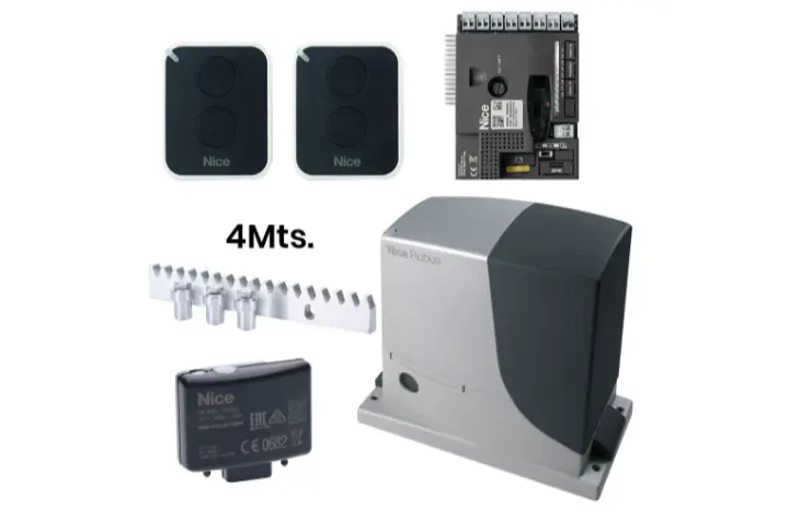 Kit Motor ROBUS 1000, 24V. (900kg) 50 Ciclos/Hora, Blue Bus, Solemyo NICE