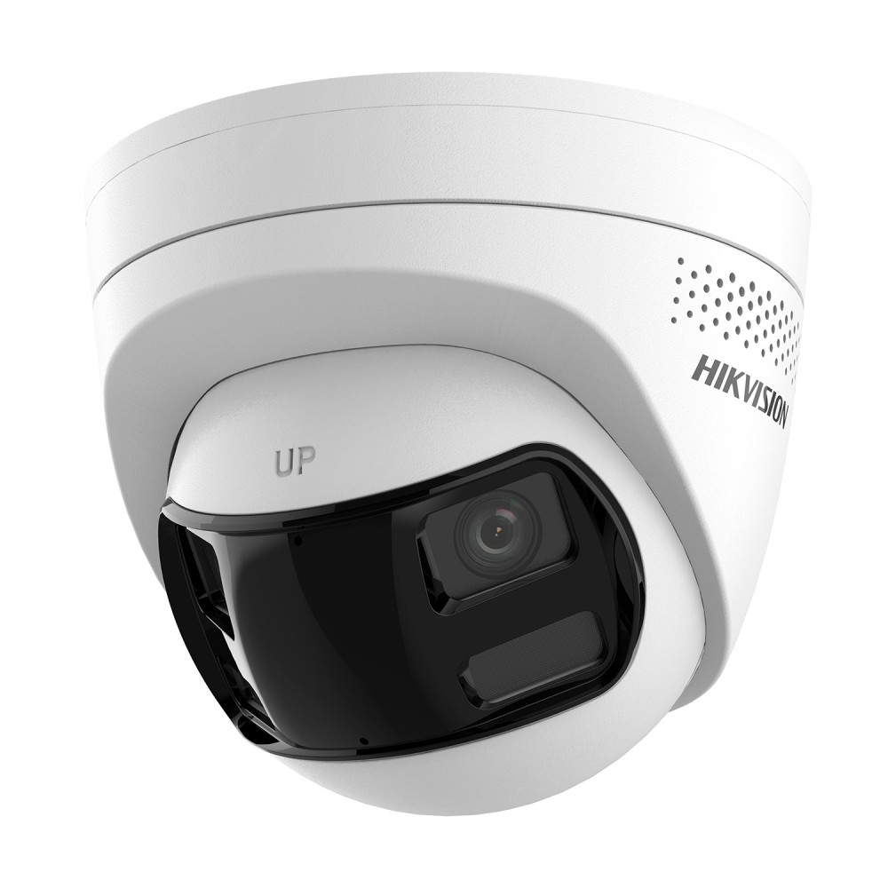 Turret IP 6MP doble lente 180 Dual Light 30M Audio Bidireccional DS-2CD1363G2P-LIUF/SL 2.8mm Hikvision 