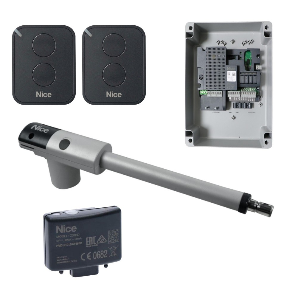 Kit Brazo Batiente TOO 3000 220V (3m) NICE 1TOO/1MC800/1OXIBD/2FLO