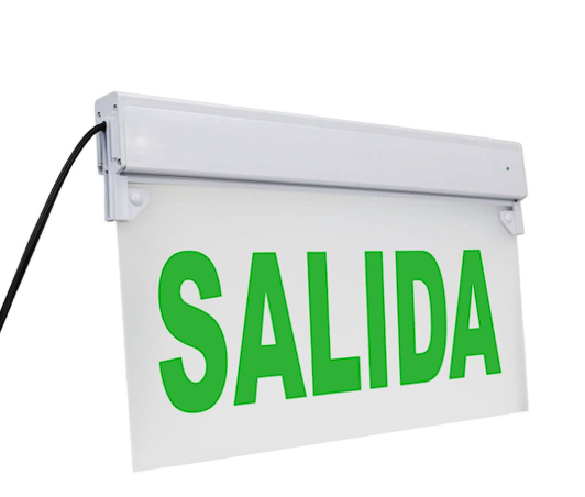 Señalética Emergencia LED 5W INTERLIGHT  MEGABRIGHT