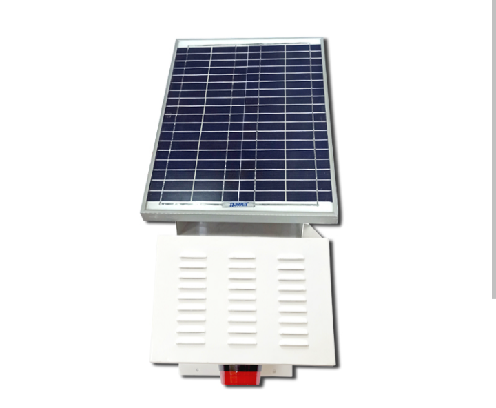 Alarma Comunitaria Solar 118db + 10 Controles Microelectronic