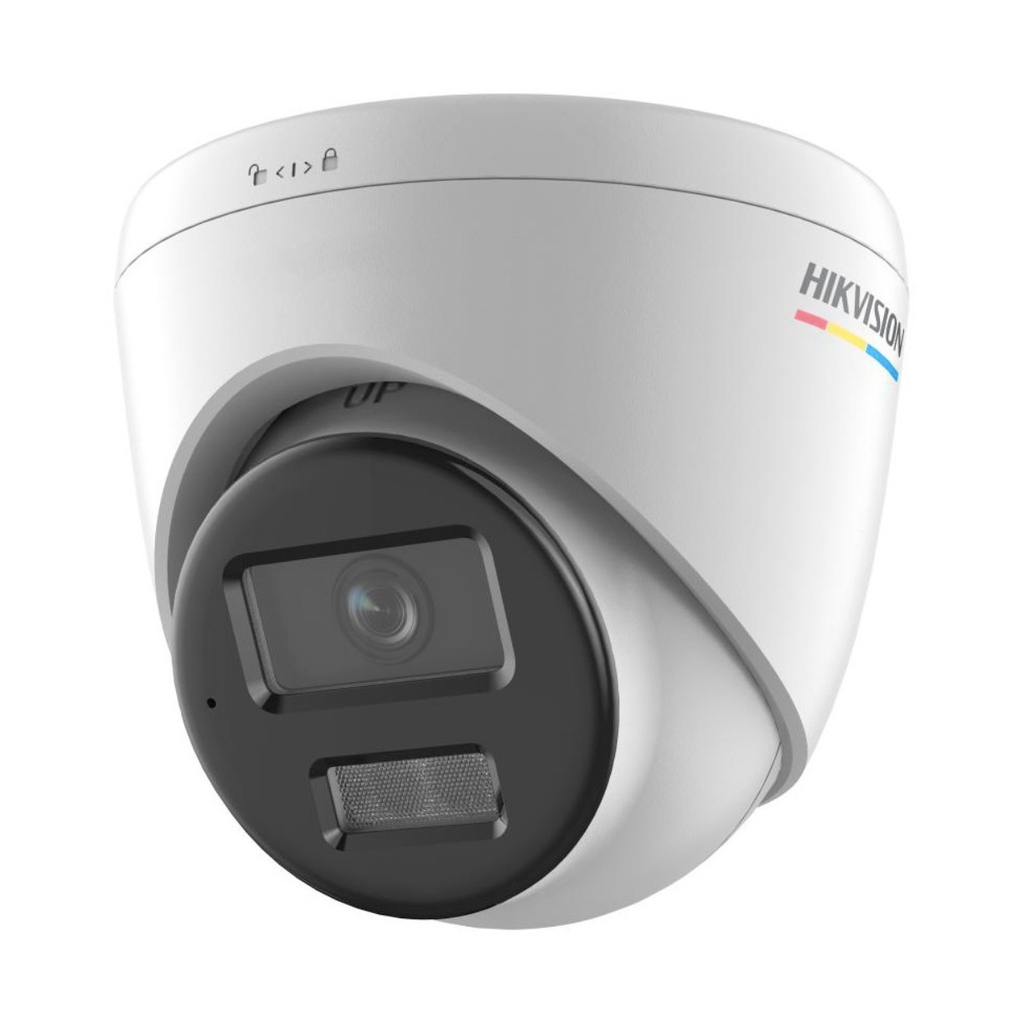Camara Turret IP 2MP ColorVu Smart Dual Light 30m DS-2CD1327G2H-LIU 2.8mm Hikvision
