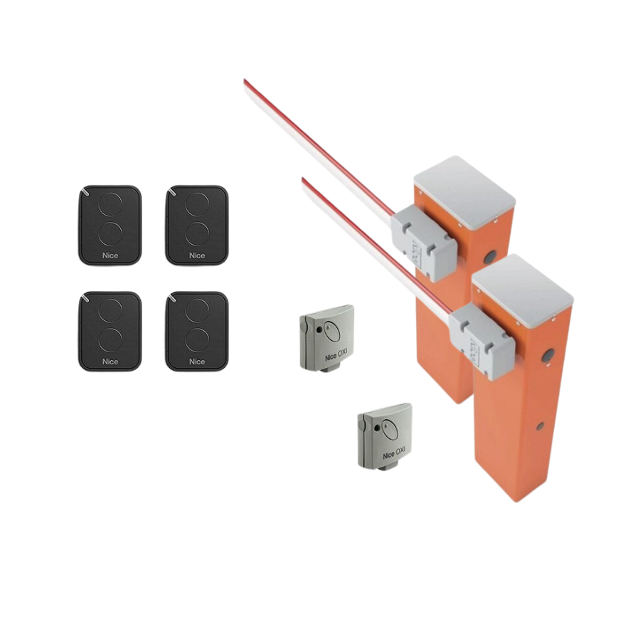 Kit 2 barreras vehiculares WIDE S + instalación