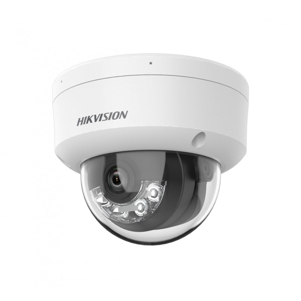 Camara Domo IP 2MP Dual Light 20M Audio PoE DS-2CD1123G2-LIU 2.8mm Hikvision