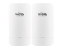 Enlace CPE 2FE 802.11b/G/N 2.4Ghz 300Mbps 1Km Cloud WI-CPE110-KIT Wi-Tek