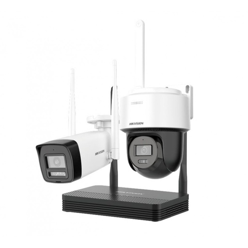 [HICA0093] EasyLink Wi-Fi KIT NVS + Camara + PT 2MP IR30M DS-J142I(STD)/NKS422W03H Hikvision