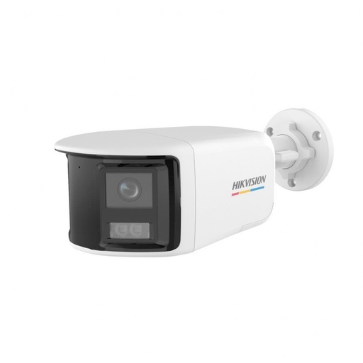 [ID00578] Camara TVI 3K Luz 40m Smart Hybrid Light DUAL LENS 180° ColorVU IP67 130dB WDR Audio Mic DS-2CE12KF3TP-DLS(180°) Hikvision