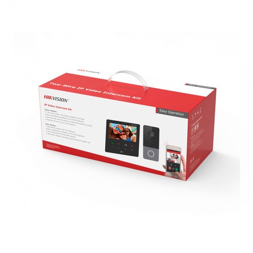 [CC0012] KIT Video Portero IP Pantalla 4.3" App DS-KIS606-P Hikvision
