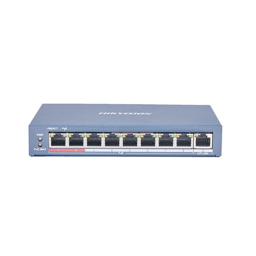 [ID00173] Switch 8 PoE + 1PE, DS-3E0109P-E(C) Hikvision