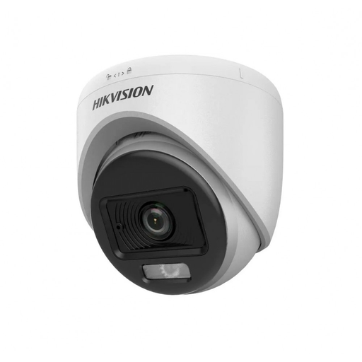 [ID00101] Camara Turret TVI 2MP ColorVu Smart Dual Light 20m DS-2CE70DF0T-LPFS 2.8mm Hikvision