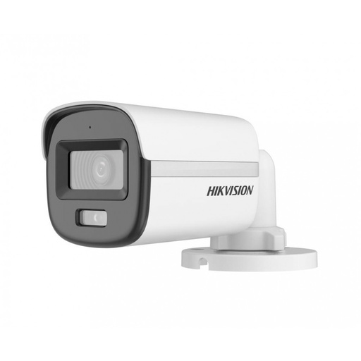 [ID00122] Cámara TVI 2MP ColorVu con audio y luz blanca DS-2CE00DF0T-PFS 2.8mm Hikvision
