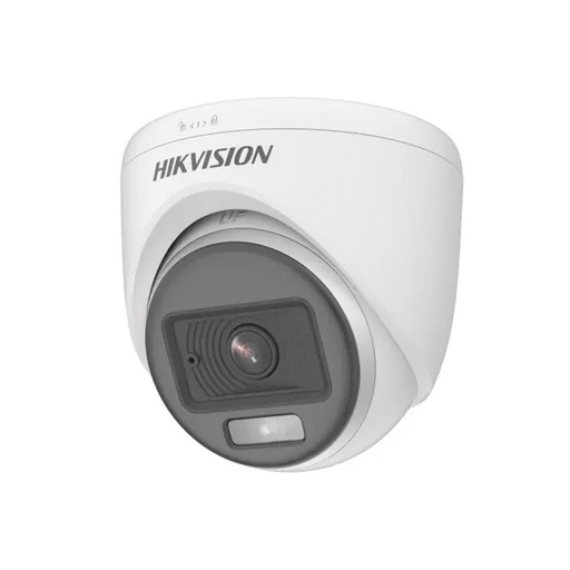 [HICA0038] Turret TVI 2MP IR20m ColorVu Audio Microf DS-2CE70DF0T-PFS 2.8mm Hikvision