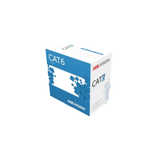 [ID00277] Cable UTP Cat6 100% Cobre Unifilar 305m Interior DS-1LN6-UE-W Hikvision