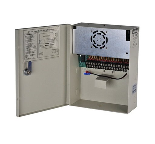 [ID00081] Kit Fuente de Poder UPS 12V20A 18Ch